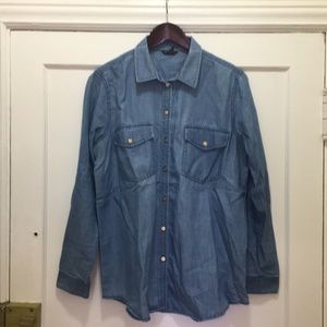 Club Monaco, lightweight denim shirt.